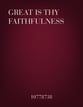 Great Is Thy Faithfulness P.O.D. cover